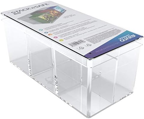 Ultimate Guard- Stack´n´Safe Card Box 480– Kartenbox für bis zu 480 Karten, Ideal für TCG & LCG wie Magic, Pokémon