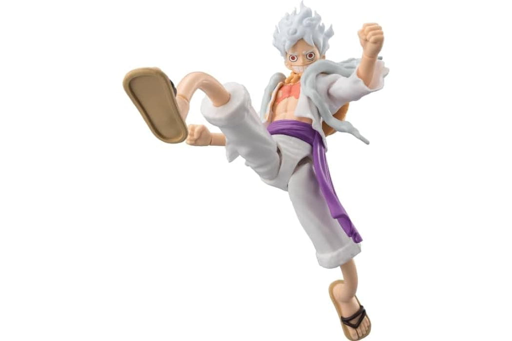 BANDAI – Anime Heroes – One Piece Figur – Lorenor Zorro 17 cm Three Sword Style – Offizielle Lizenz One Piece – Bewegliche Manga Figur Zorro 3 Schwerter – Spielzeug für Kinder ab 4 Jahren – 37052