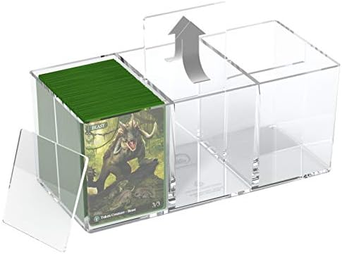 Ultimate Guard- Stack´n´Safe Card Box 480– Kartenbox für bis zu 480 Karten, Ideal für TCG & LCG wie Magic, Pokémon