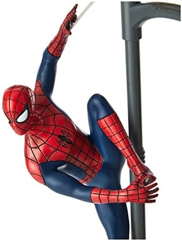 Spider-Man Tischlampe - Offiziell lizenziertes Disney-Tischlicht, Marvel-Strassenbeleuchtung Spider-Man-Spotlight, Geschenk für Multiverse-Fans