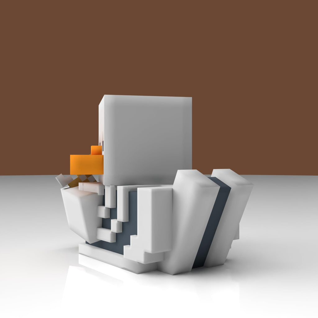 TUBBZ Erste Ausgabe Steve Sammler-Vinyl-Gummientenfigur - Offizielles Minecraft Merchandise - Filme & Videospiele