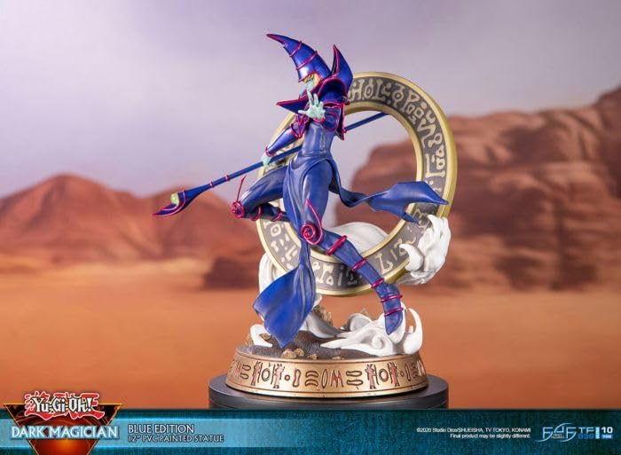 Unbekannt First4Figures YU-GI-OH! - Dark Magician Blue Version - Statuette '29x30x17cm'