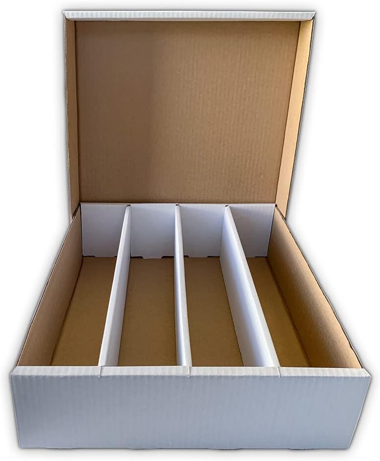Arkero-G Storage Box Aufbewahrungsbox/Sammelkarten Kiste für 4000 Karten wie Magic, Pokemon, Yugioh Monster Papp-Karton