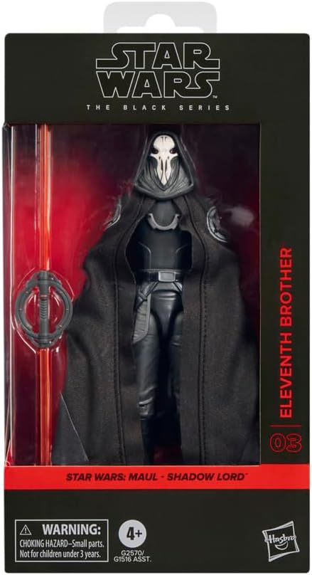 Star Wars The Black Series Eleventh Brother, Maul – Shadow Lord Premium Collectible Action Figure (15 cm)