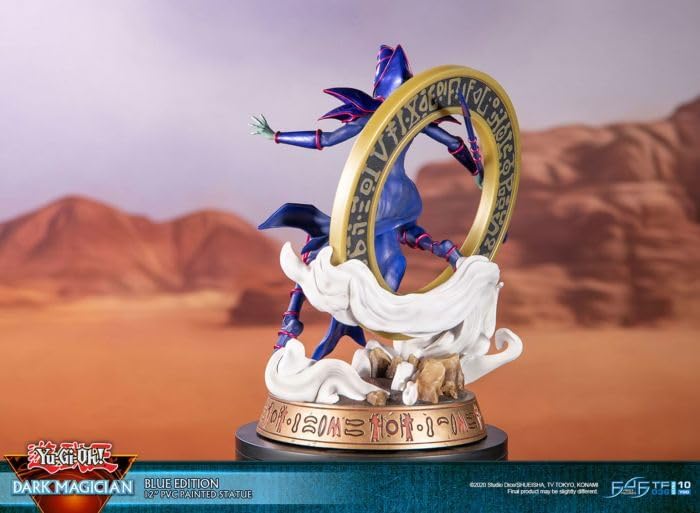 Unbekannt First4Figures YU-GI-OH! - Dark Magician Blue Version - Statuette '29x30x17cm'