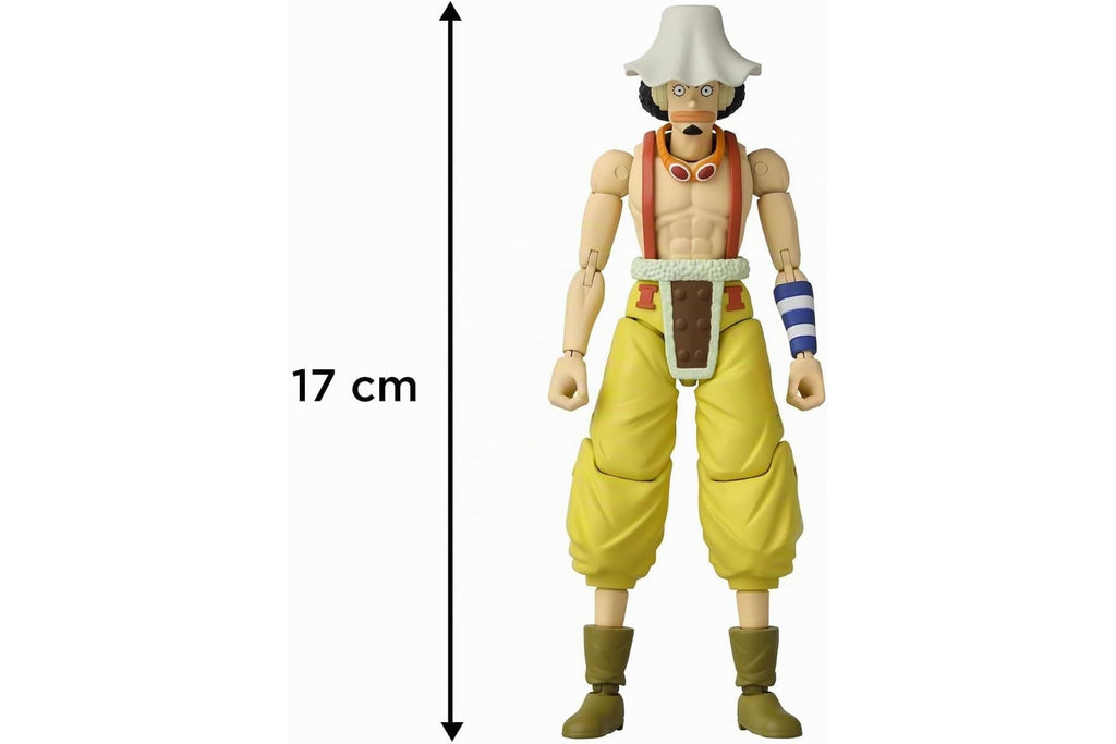 BANDAI – Anime Heroes – One Piece Figur – Lorenor Zorro 17 cm Three Sword Style – Offizielle Lizenz One Piece – Bewegliche Manga Figur Zorro 3 Schwerter – Spielzeug für Kinder ab 4 Jahren – 37052