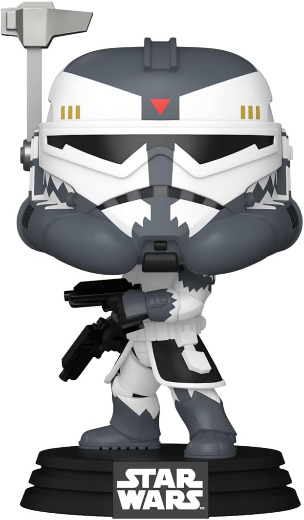 Funko POP! Star Wars: Clone Wars - Commander Wolffe - Sammelbare Vinylfigur - Geschenkidee - Offizielles Merchandise - Spielzeug für Kinder & Erwachsene - Modellfigur für Sammler und zur Ausstellung