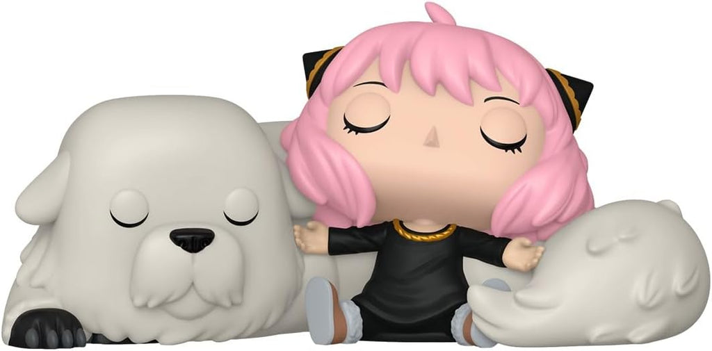 Funko Pop! Premium: Spy X Family - Anya Forger Sleeping On Bond - Amazon-Exklusiv - Vinyl-Sammelfigur - Geschenkidee - Offizielle Handelswaren - Spielzeug Für Kinder und Erwachsene - Anime Fans