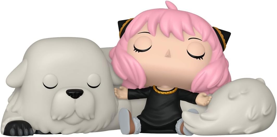 Funko Pop! Premium: Spy X Family - Anya Forger Sleeping On Bond - Amazon-Exklusiv - Vinyl-Sammelfigur - Geschenkidee - Offizielle Handelswaren - Spielzeug Für Kinder und Erwachsene - Anime Fans