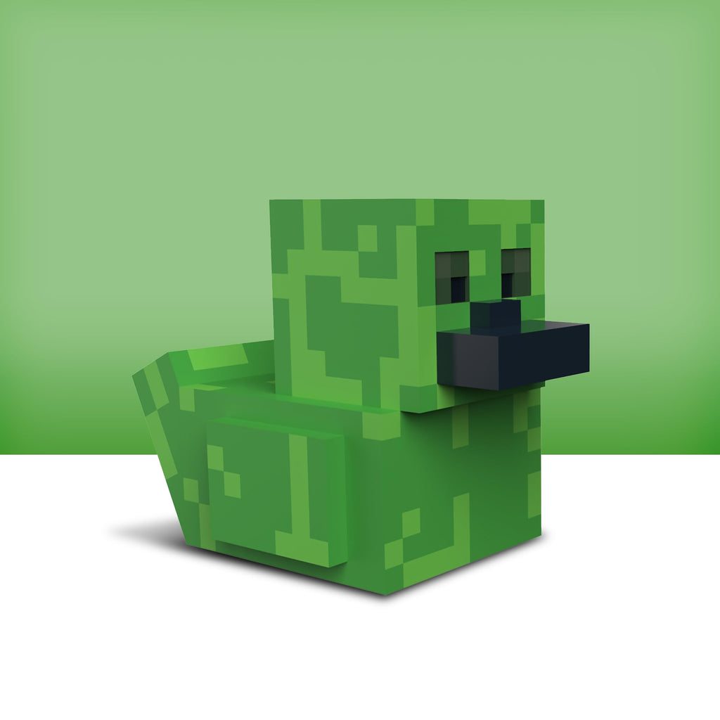 TUBBZ Erste Ausgabe Steve Sammler-Vinyl-Gummientenfigur - Offizielles Minecraft Merchandise - Filme & Videospiele
