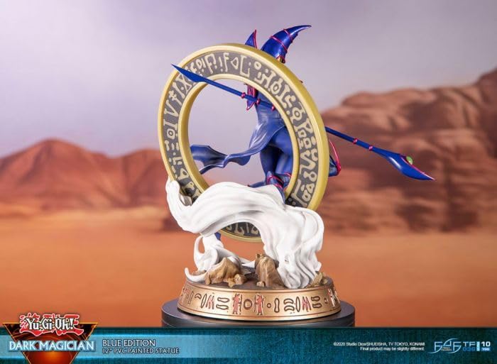 Unbekannt First4Figures YU-GI-OH! - Dark Magician Blue Version - Statuette '29x30x17cm'