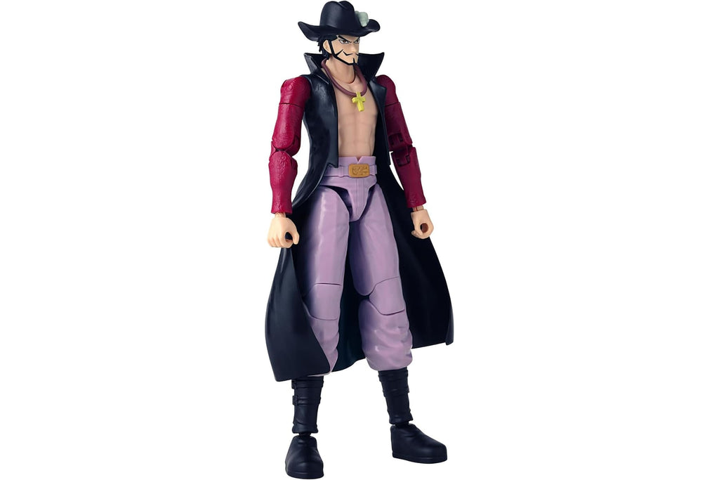 BANDAI – Anime Heroes – One Piece Figur – Lorenor Zorro 17 cm Three Sword Style – Offizielle Lizenz One Piece – Bewegliche Manga Figur Zorro 3 Schwerter – Spielzeug für Kinder ab 4 Jahren – 37052