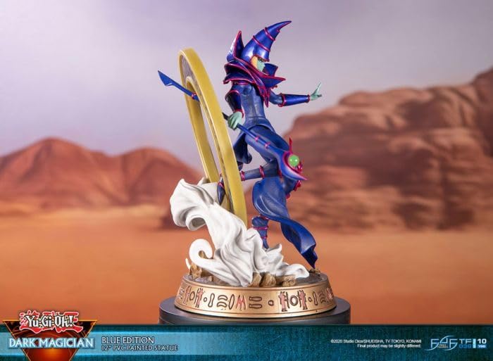 Unbekannt First4Figures YU-GI-OH! - Dark Magician Blue Version - Statuette '29x30x17cm'