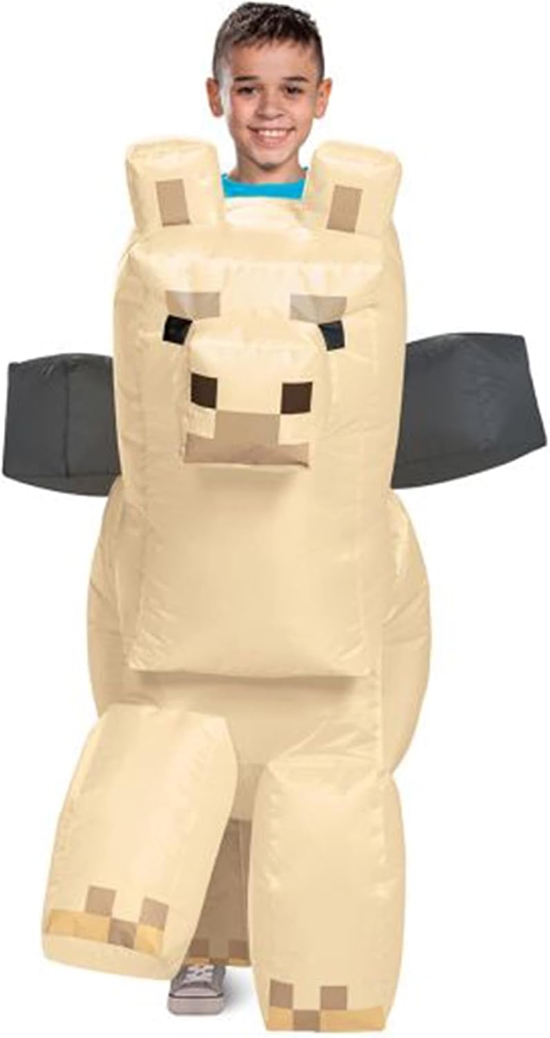 Minecraft 124349L-15L Llama Ride-ON aufblasbar (Kind), Multi, Einheitsgröße