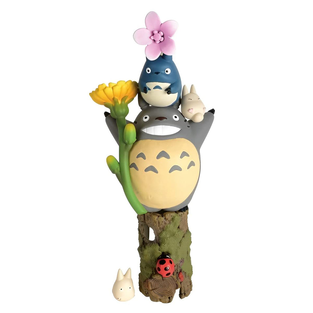 Ensky Mein Nachbar Totoro Nosechara (Blumen und Totoro) NOS-83 Sammlerfigur zum Stapeln und Dekorieren (ab 15 Jahren) Nosekyara
