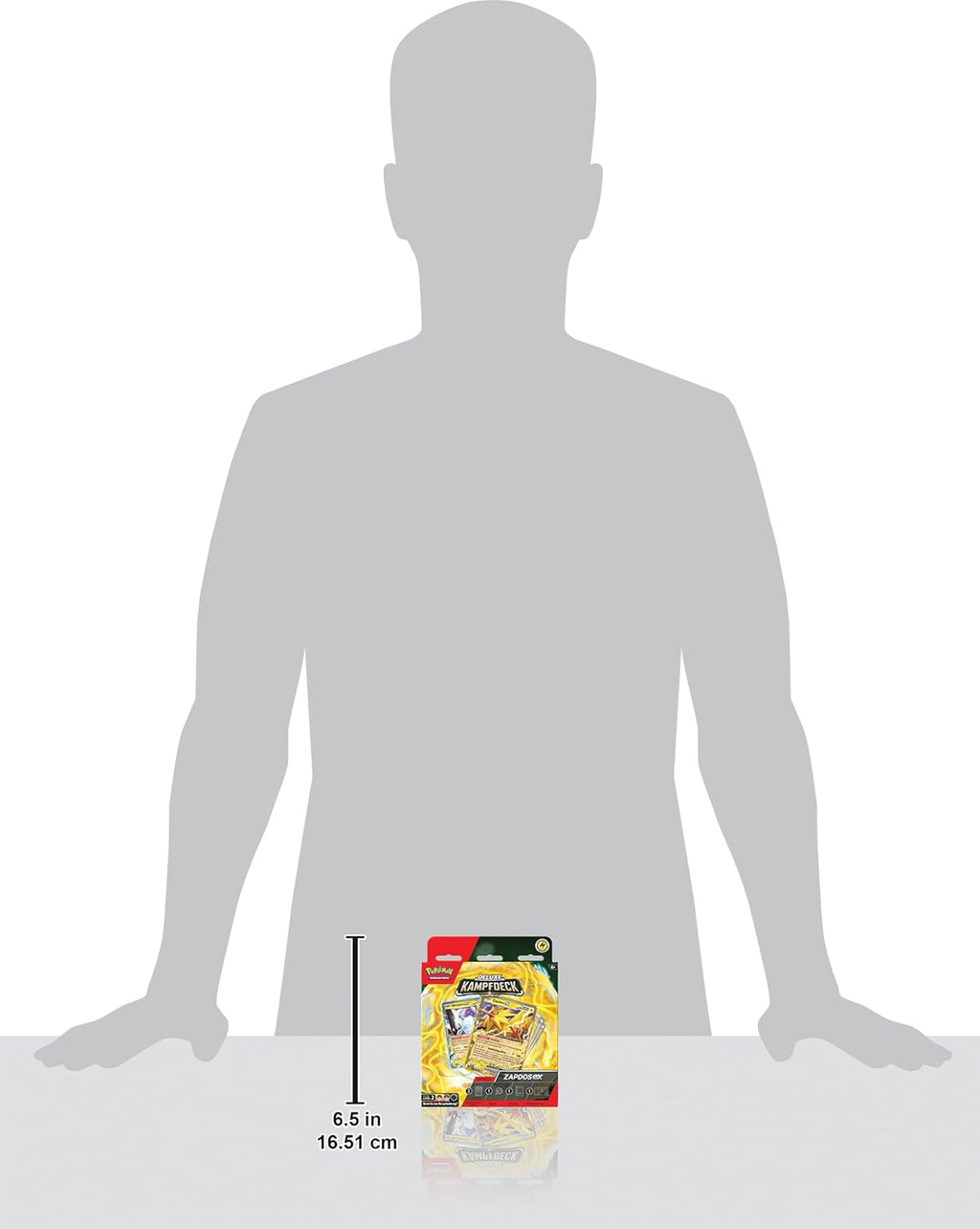 Pokémon-Sammelkartenspiel: Deluxe-Kampfdeck Zapdos-ex (sofort spielbares Deck mit 60 Karten & Zubehör)