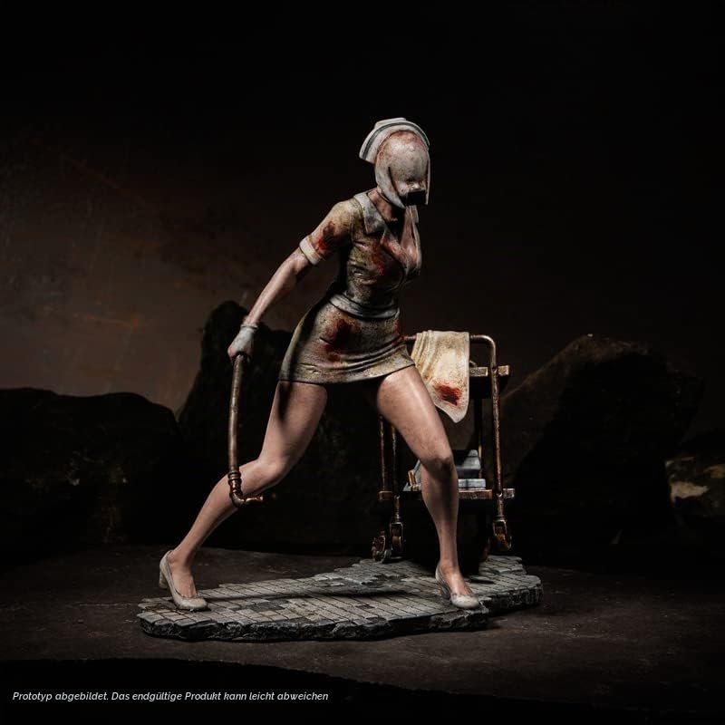 Numskull Silent Hill 2 James Sunderland Figur 23,5 cm Sammlerstatue – Offizielles Konami Silent Hill Merchandise – Limitierte Gaming-Figur | Handbemaltes PVC, 23,5 cm hoch, rostiger Boden. Schreibtisch oder Regal Display Für Silent Hill Sammler und Fans