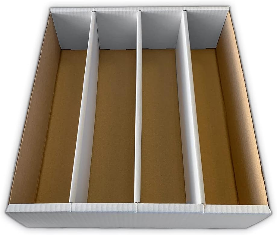 Arkero-G Storage Box Aufbewahrungsbox/Sammelkarten Kiste für 4000 Karten wie Magic, Pokemon, Yugioh Monster Papp-Karton