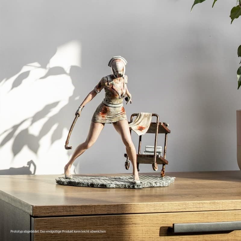 Numskull Silent Hill 2 James Sunderland Figur 23,5 cm Sammlerstatue – Offizielles Konami Silent Hill Merchandise – Limitierte Gaming-Figur | Handbemaltes PVC, 23,5 cm hoch, rostiger Boden. Schreibtisch oder Regal Display Für Silent Hill Sammler und Fans