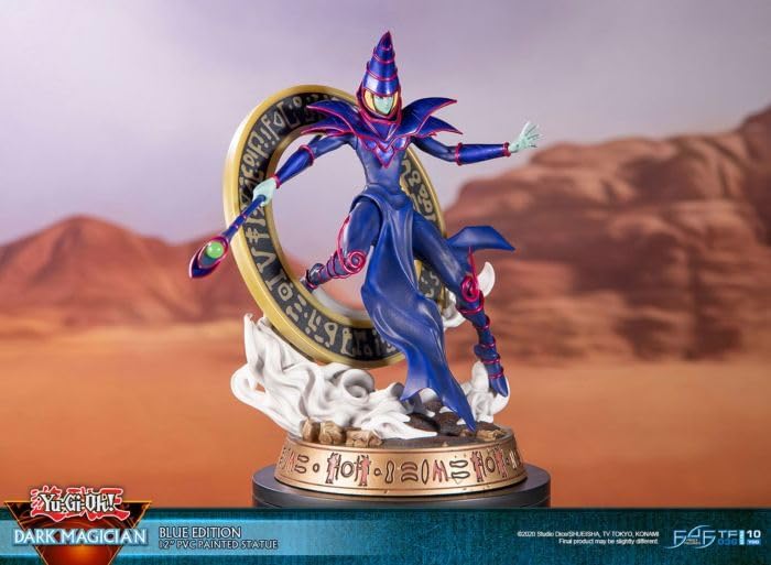 Unbekannt First4Figures YU-GI-OH! - Dark Magician Blue Version - Statuette '29x30x17cm'