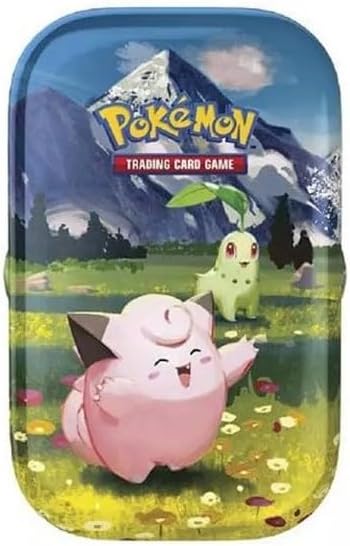 PoKéMoN Mini Tin Bundle, 50 verschiedene Karten, 1 zufällig ausgewählte, extrem seltene Spielmünze