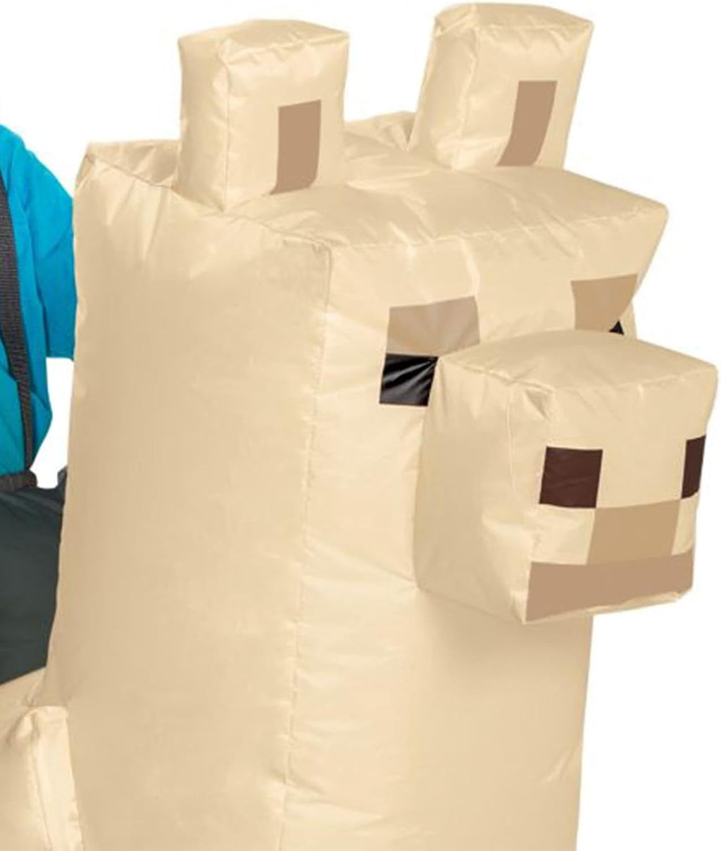 Minecraft 124349L-15L Llama Ride-ON aufblasbar (Kind), Multi, Einheitsgröße