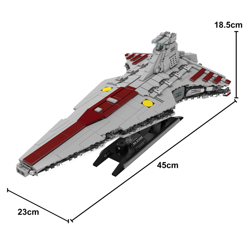 13135 Imperial Sternenzerstörer Spielzeug mit 3 Mini-Raumschiffen,11885 Klemmbausteine Technik Sternenzerstörer, Sammlerstück für Erwachsene,kompatibel mit UCS Super Star Destroyer