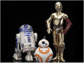 Kotobukiya ksw114 Maßstab 1: 10 "C-3PO & R2-D2/mit bb-8 ARTFX + Statue