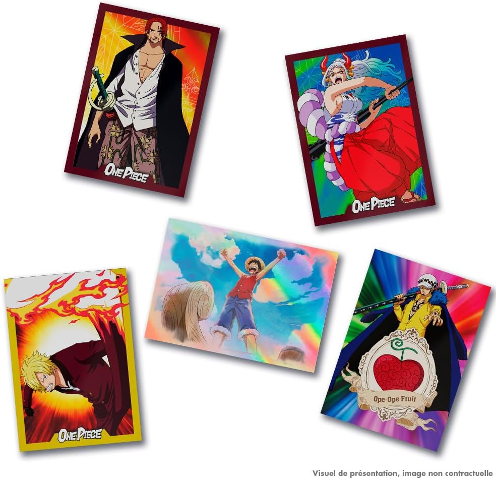 Panini One Piece Trading Cards 25th Anniversary, Blister Pack, 5 Boosters + 2 Cards, Limited Edition, 004897KBF5
