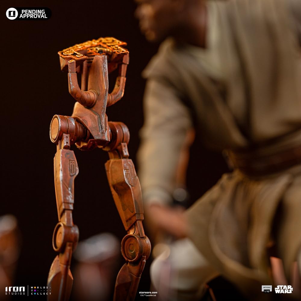 Iron Studios Mace WinduStar Wars Art Skala 1/10 18 cm