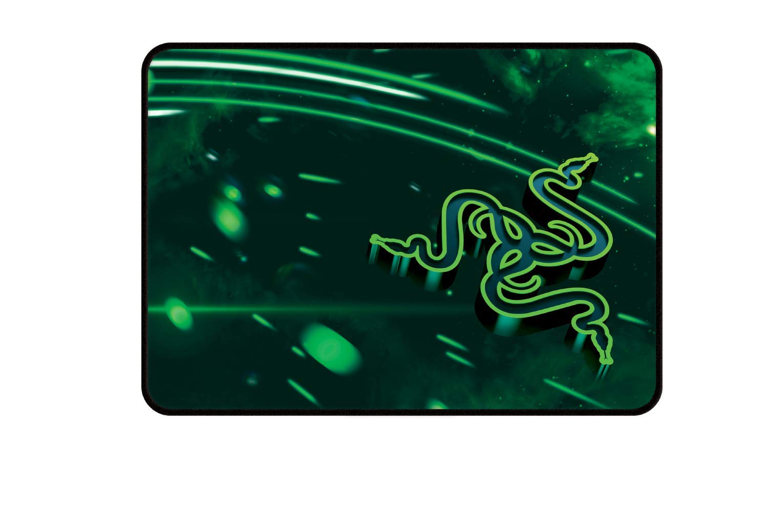 Razer Goliathus Mobile - Extra dünne weiche Gaming Maus-Matte für unterwegs (Kompaktes Mousepad mit reibungsfreier Stoff-Oberfläche, Gesteppter Rand, rutschfest, Abwischbar) Schwarz
