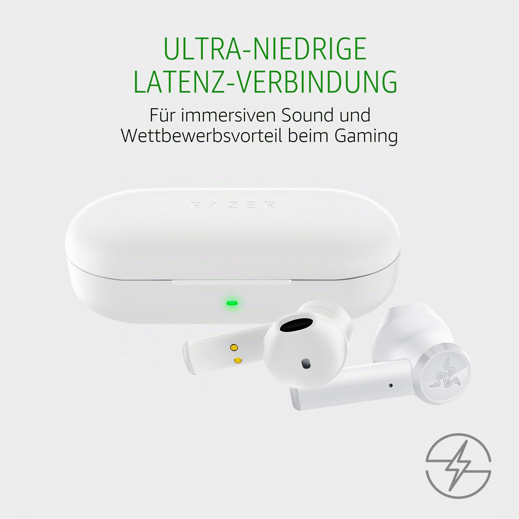 Razer Hammerhead HyperSpeed - Drahtlose Multiplattform-Gaming in ear Kopfhörer für Xbox (True Wireless Gaming Earbuds mit HyperSpeed Wireless & Bluetooth 5.3, Chroma RGB) Schwarz