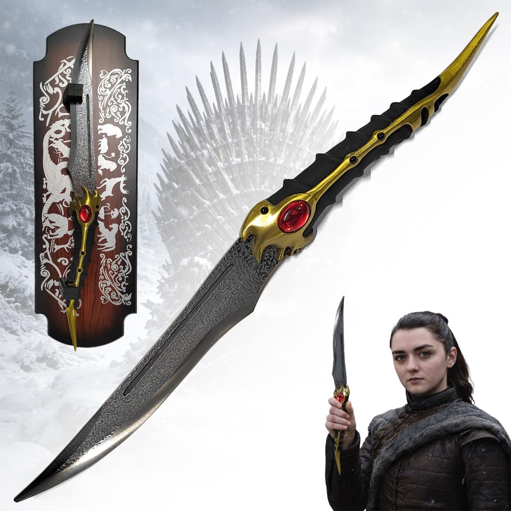 Game of Thrones Schwert | Authentisches Stück aus der Welt von Westeros | Stahlschwert | Hochwertige Verarbeitung | Perfekt für Sammler und Fans von Game of Thrones