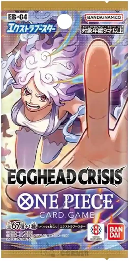 One Piece Card Game - Egghead Crisis Booster Display Box EB-04 JAPANISCH NEU & OVP + BB-Toy-Trades Toploader