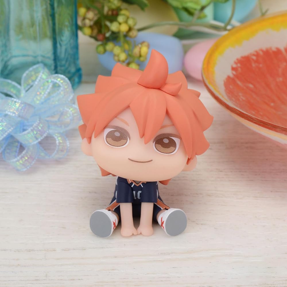 Haikyuu Figur Hinata Syouyou/Kageyama Statue - Nudelstopper Modell 10 cm - Sammlerstück PVC Sitzpose Skulptur Desktop Ornament