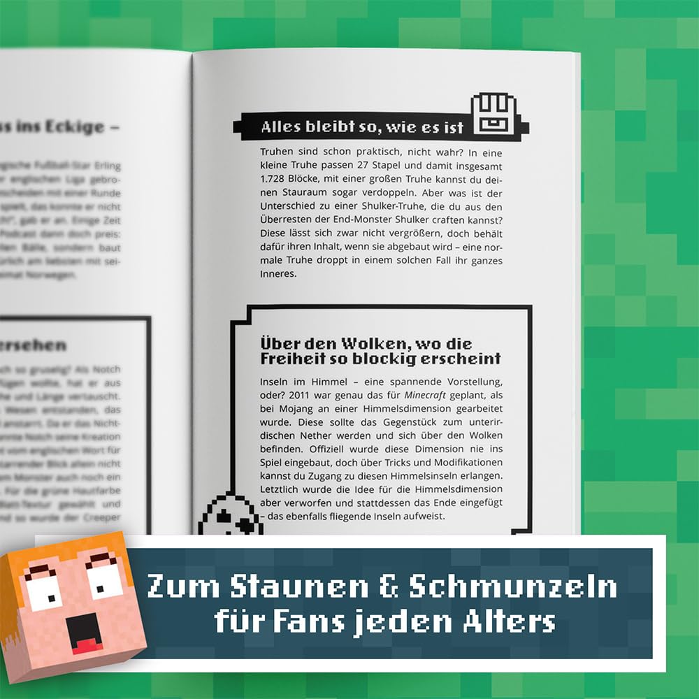 Unnützes Wissen für Minecrafter – Die inoffizielle Sammlung: Unglaubliche & spannende Fakten zum Videospiel | Das ultimative Buch & Geschenk für Minecrafter
