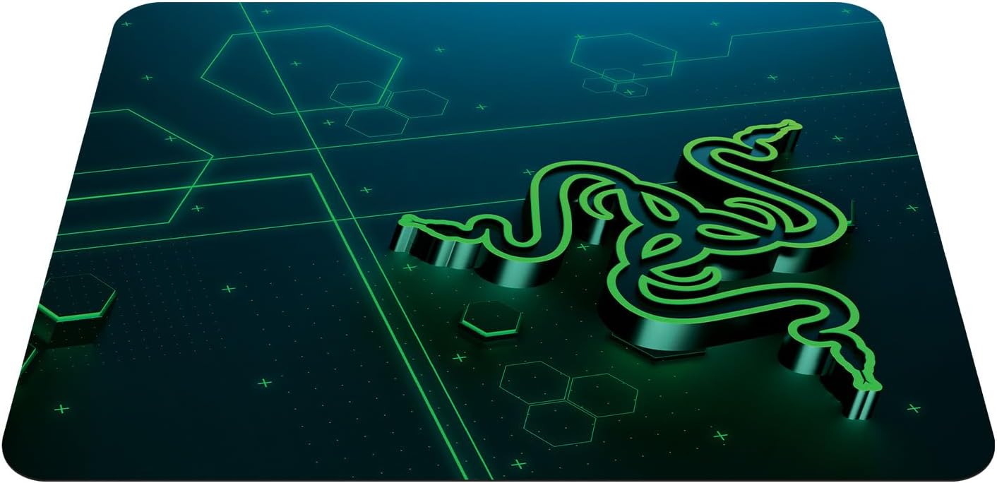 Razer Goliathus Mobile - Extra dünne weiche Gaming Maus-Matte für unterwegs (Kompaktes Mousepad mit reibungsfreier Stoff-Oberfläche, Gesteppter Rand, rutschfest, Abwischbar) Schwarz