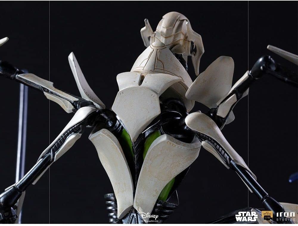 Iron Studios BDS Deluxe: Disney Star Wars - General Grievous Art Scale Polystone Statue (1/10) (LUCSWR43221-10)