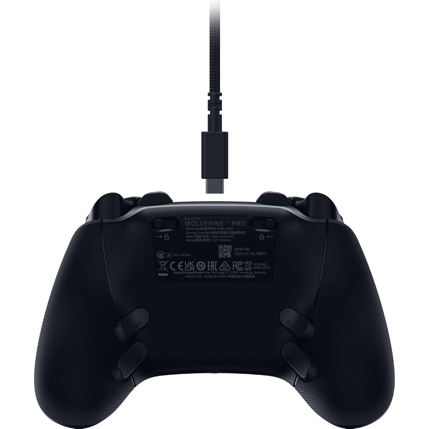 Razer Wolverine V3 Pro - Kabelloser Esports Controller für Xbox & PC (HyperSpeed Wireless, Mecha Tactile Action Buttons, Anti-Drift Hall Effect Analog Sticks, haptische Vibrationen) Schwarz