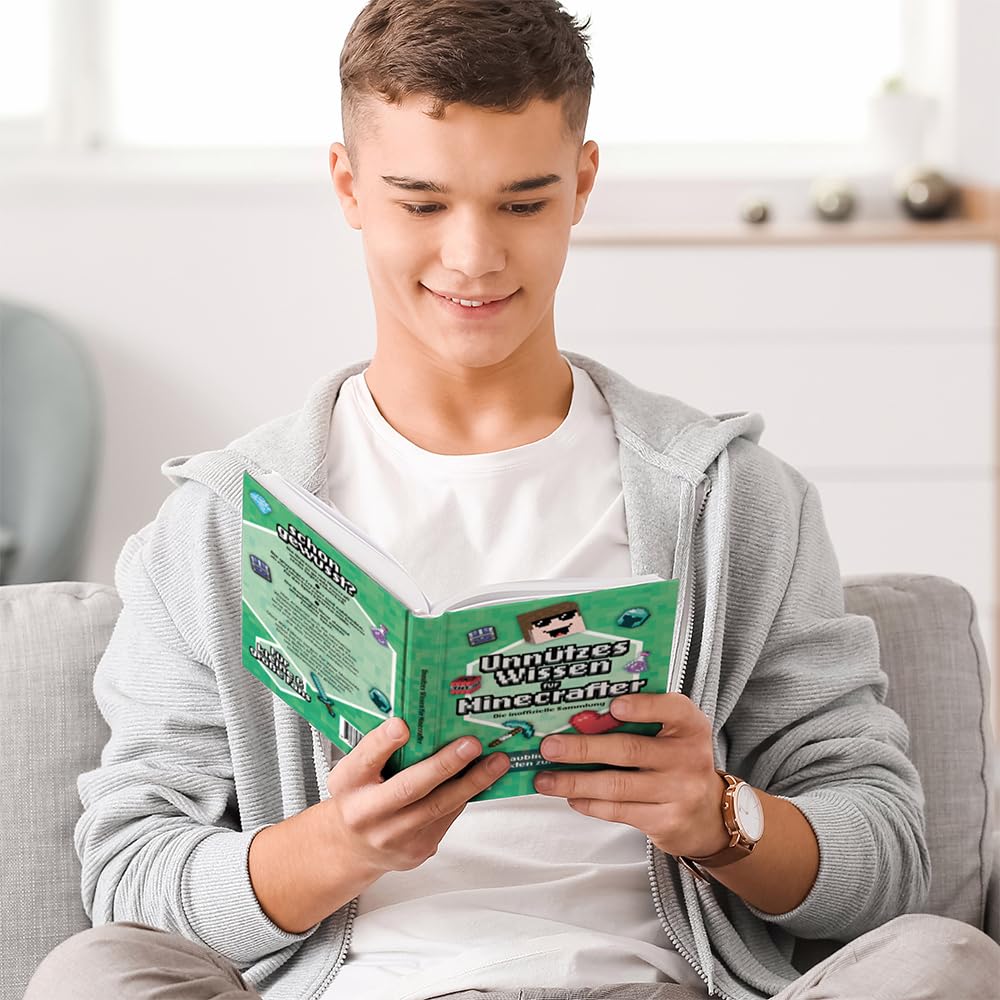 Unnützes Wissen für Minecrafter – Die inoffizielle Sammlung: Unglaubliche & spannende Fakten zum Videospiel | Das ultimative Buch & Geschenk für Minecrafter