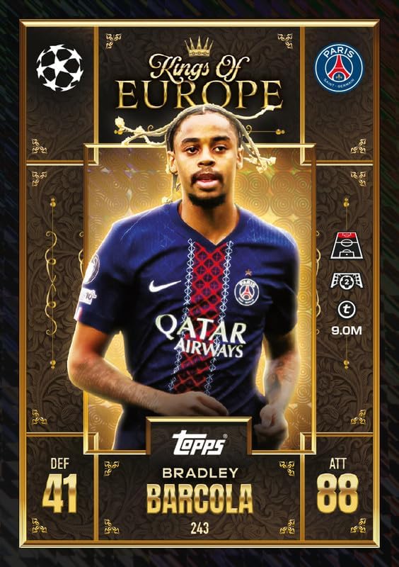 Topps UCC Match Attax Extra 2026 – X Tin – enthält 64 Karten plus eine X Greats LE Karte und eine Bonus Electrix LE Karte.