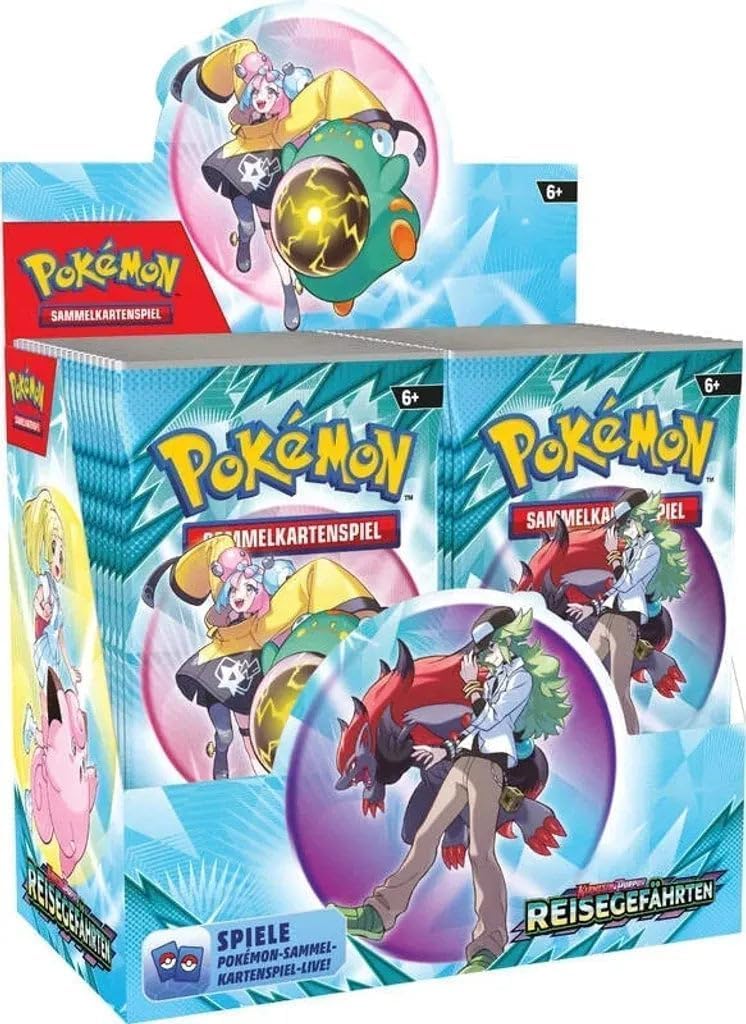 Pokémon TCG: Karmesin&Purpur - Reisegefährten (KP09) Booster Pack - DE