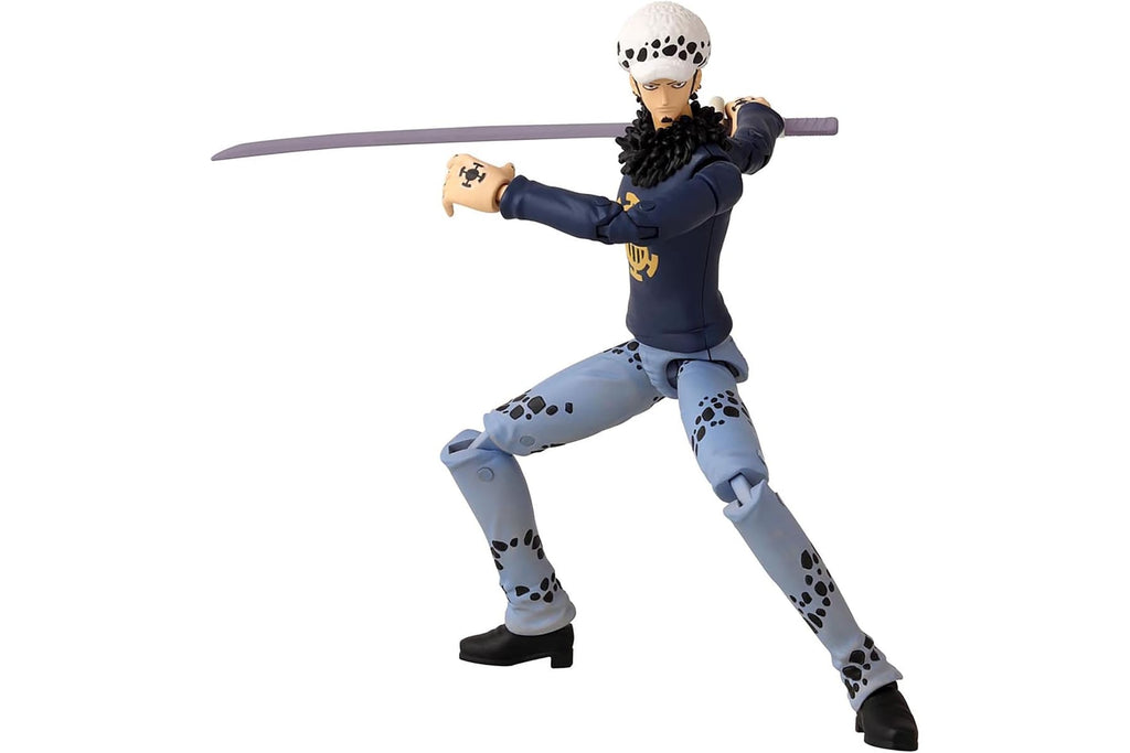 BANDAI – Anime Heroes – One Piece Figur – Lorenor Zorro 17 cm Three Sword Style – Offizielle Lizenz One Piece – Bewegliche Manga Figur Zorro 3 Schwerter – Spielzeug für Kinder ab 4 Jahren – 37052