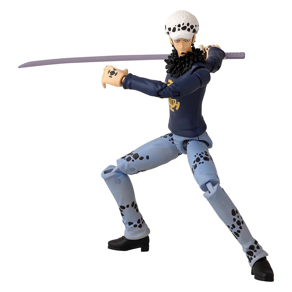 BANDAI – Anime Heroes – One Piece Figur – Lorenor Zorro 17 cm Three Sword Style – Offizielle Lizenz One Piece – Bewegliche Manga Figur Zorro 3 Schwerter – Spielzeug für Kinder ab 4 Jahren – 37052