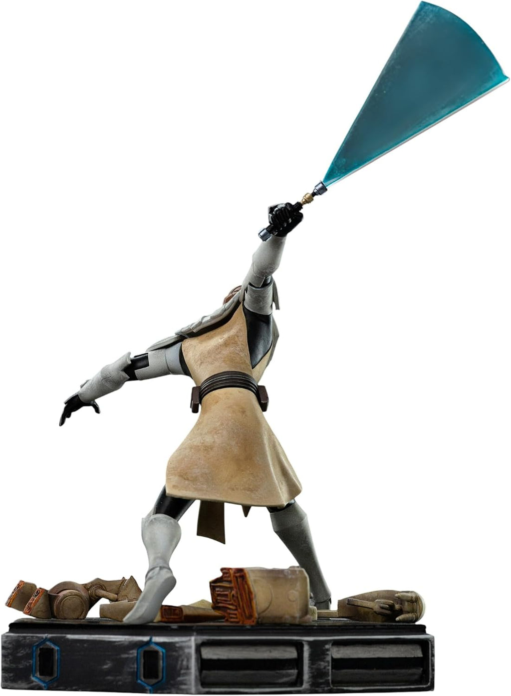Iron Studios OBI-WAN Statue Kenobi Star Wars: Clone Wars Art Skala 1/10, 26 cm