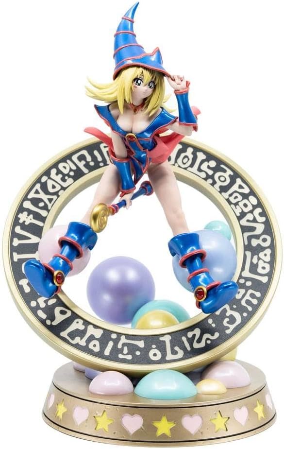 First 4 Figures YGODGVS Yu-Gi-Oh Dark Magician Girl First4Figures PVC-Figur, Schwarz