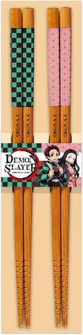 SAKAMI - Demon Slayer: Kimetsu no Yaiba - Tanjiro & Nezuko - Essstäbchen, Chopstick Set