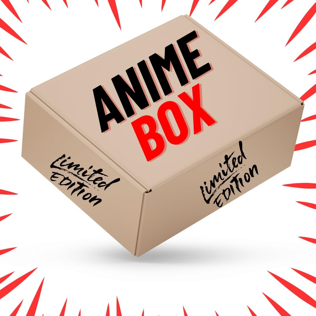 [Anime-Box] Chibi - Box / Exklusive Fanbox – Sammlerbox mit 6 Merchandiseartikeln, Figuren & Collectibles für leidenschaftliche Anime-Fans - Ideale Geschenkidee für Animefans (Chibi-Box / Klein)