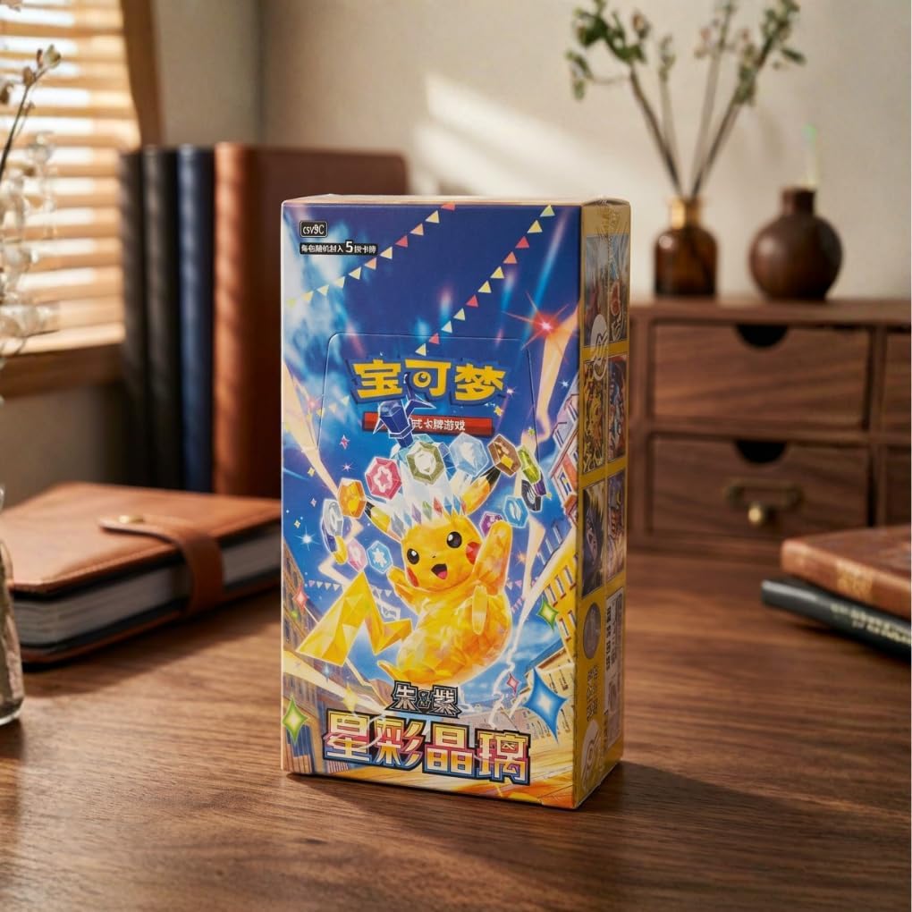 Pokemon Stellar Crystal CSV9C Slim Booster Display Chinesisch