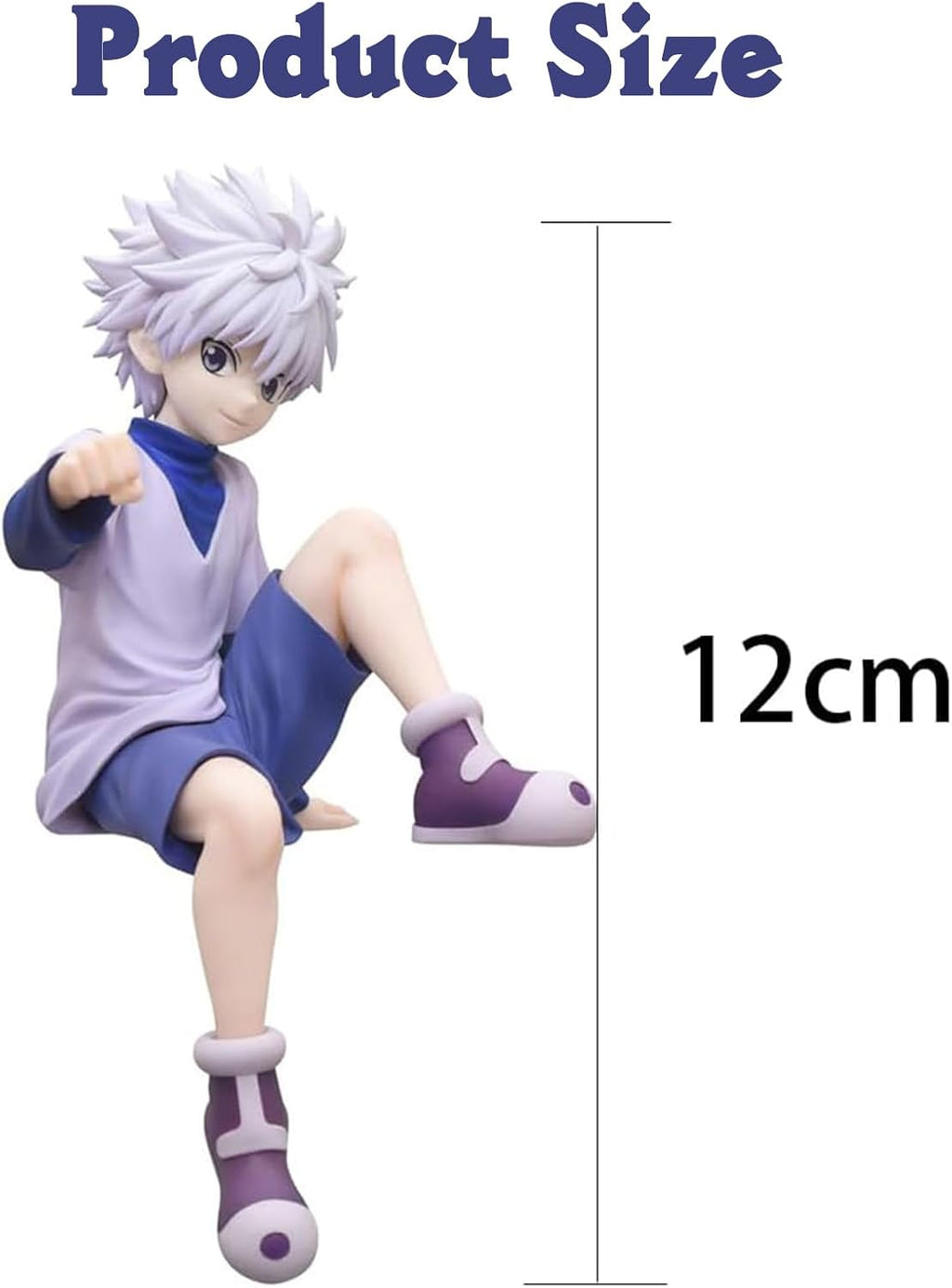 Killua Zaoldyeck Figur 12cm PVC Actionfigur | Desktop Ornamente, Sammelobjekte, Geschenke